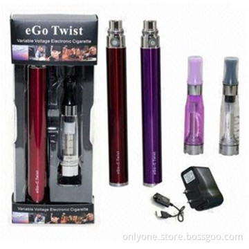 Electronic Cigarette with Adjustable Voltage Twist Battery